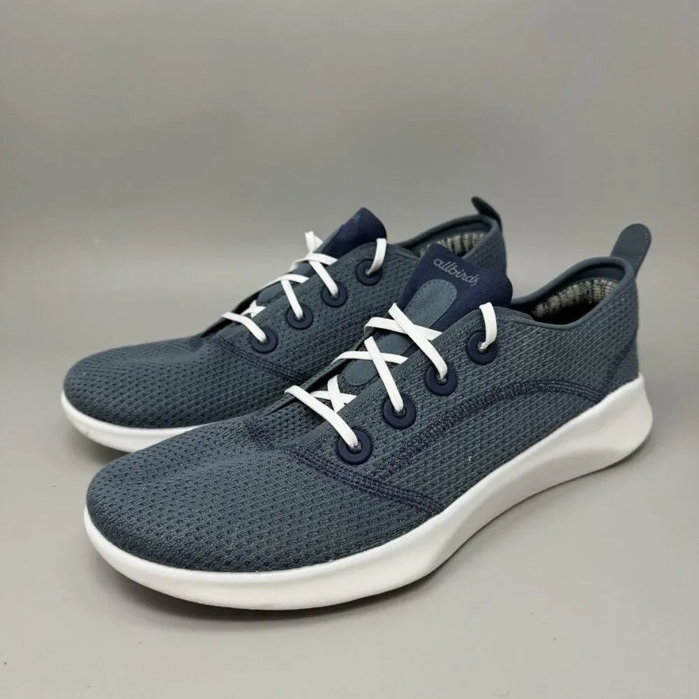 Allbirds SLTR Tree Loungers Men’s 12 Blue Knit Sneakers Shoes